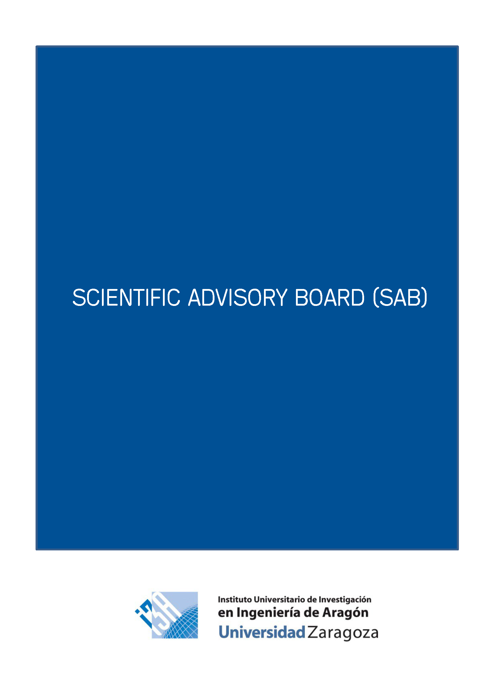 SCIENTIFIC ADVISORY BOARD (SAB)